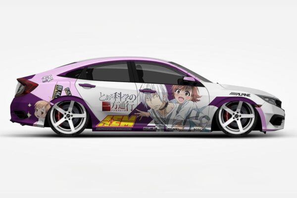anime car body decals-005
