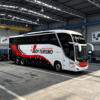 Truck-45 Seater Coach Bus wrap
