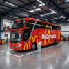 Bus-23 Seater Mini Coach Bus wrap