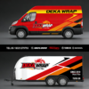 Van Trailer Wrap