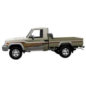 Side Pickup Line Custom Car Decal-001