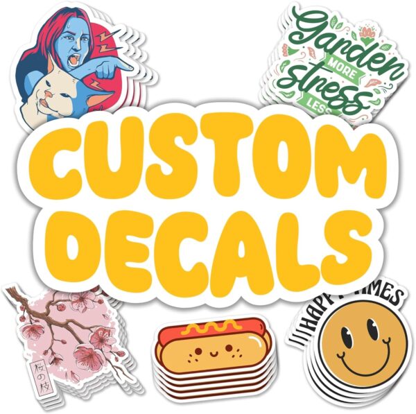Die Cut Personalized Stickers-001 Die Cut Personalized Stickers-001