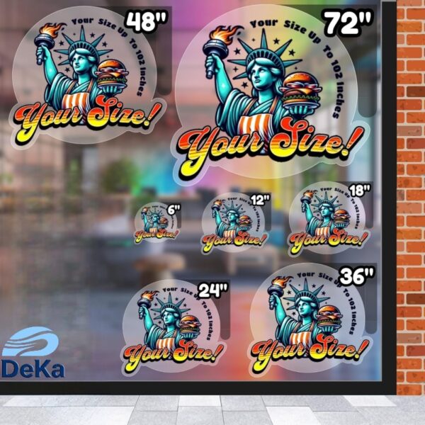 Full Color Window Clear Decal-05