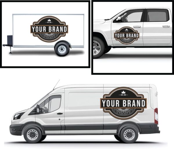 Custom Business Logo Stickers-003