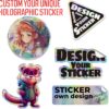 Custom Holographic Stickers-007