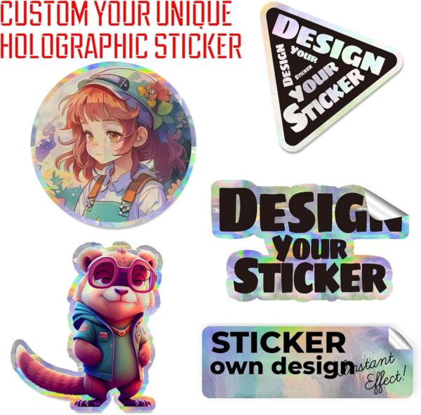 Custom Holographic Stickers-007