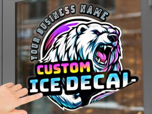 Full Color Window Clear Decal-001