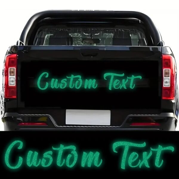 Reflective Custom Vinyl Lettering-003