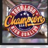 Full Color Window Clear Decal-002