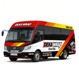 13 Seater Mini Bus wrap