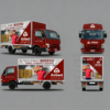 Truck-14Ft Reefer Truck Wrap