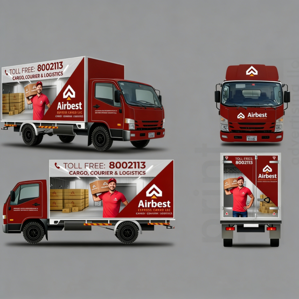 Truck-14Ft Reefer Truck Wrap