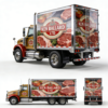 Truck-14Ft Reefer Truck Wrap