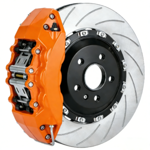 Orange Brake Caliper Wrap