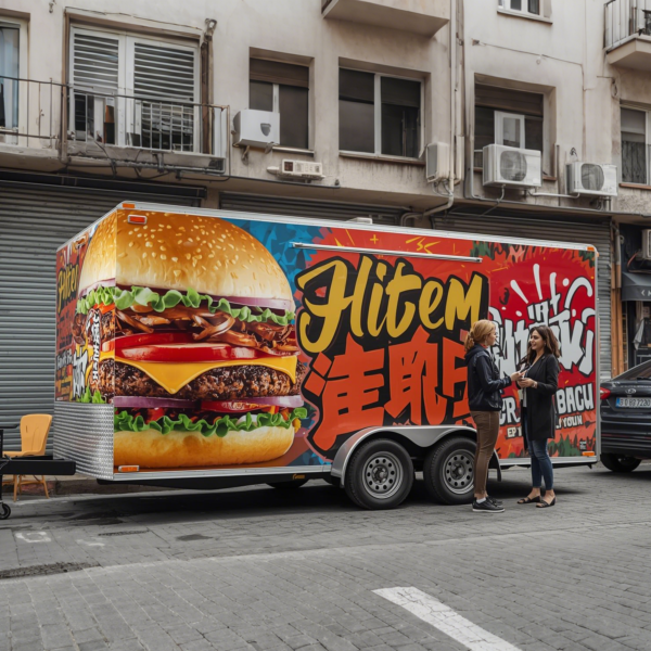 Van Trailer Wrap