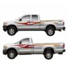 Side Pickup Line Custom Car Decal-006