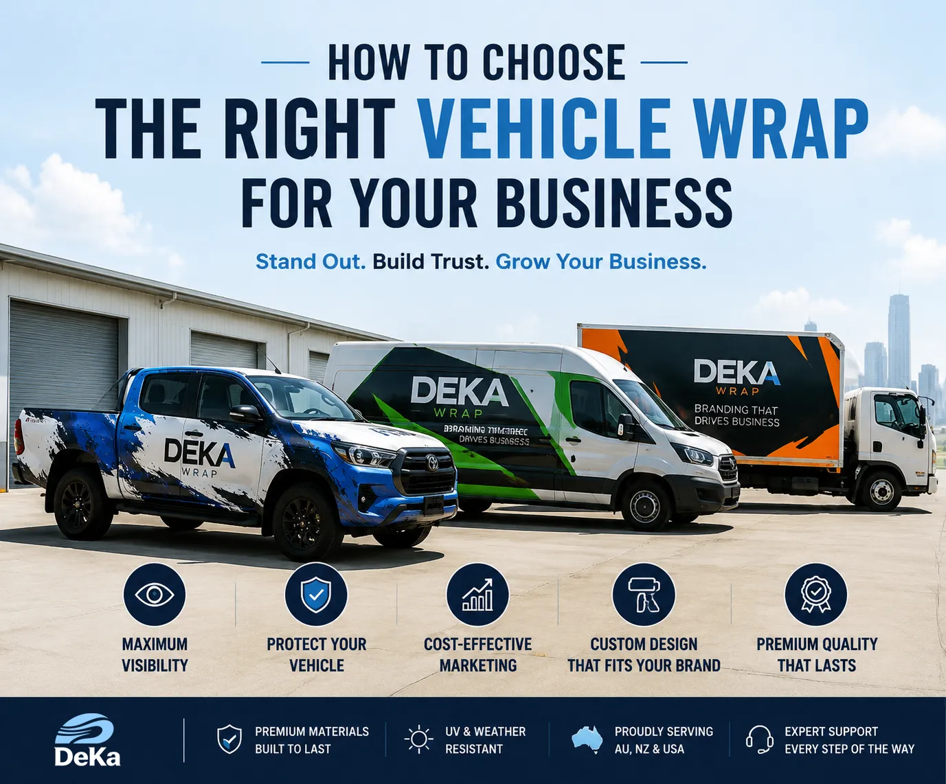 How to Choose the Right Vehicle Wrap for Your Business