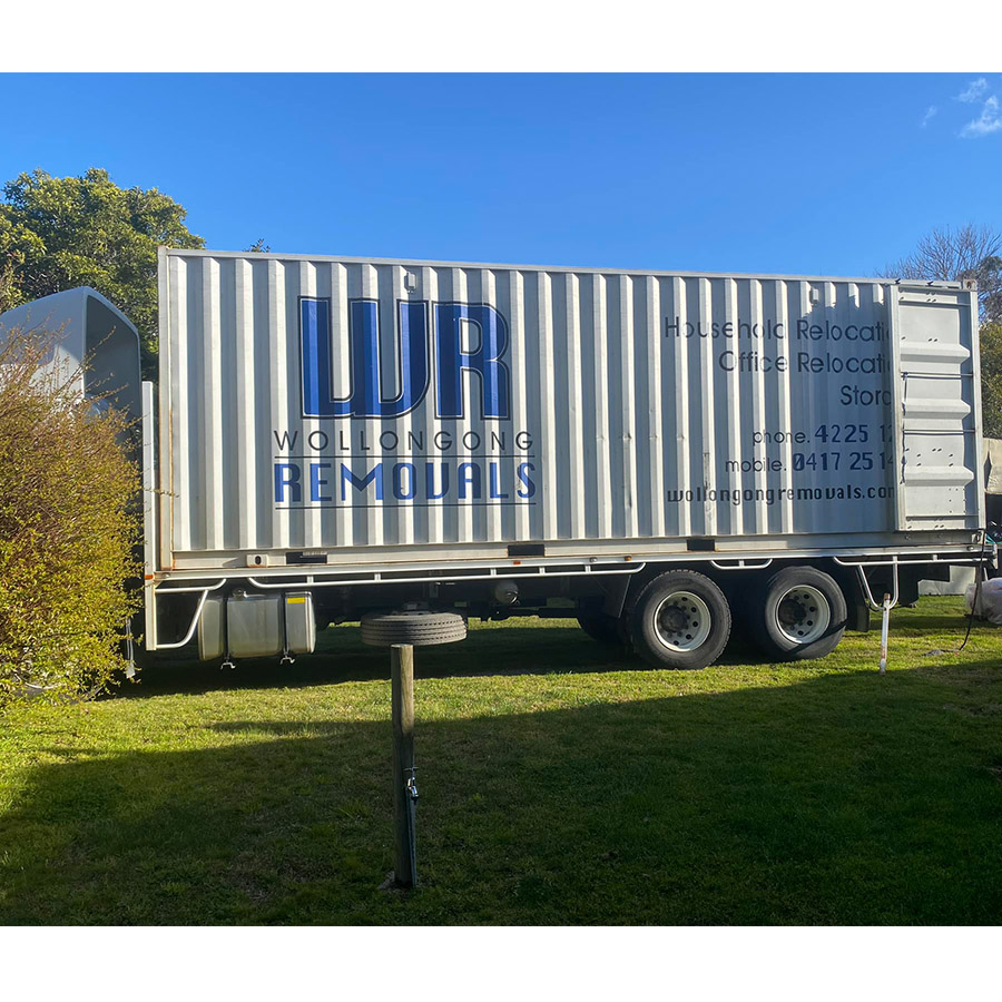 Moving company logistics vehicles