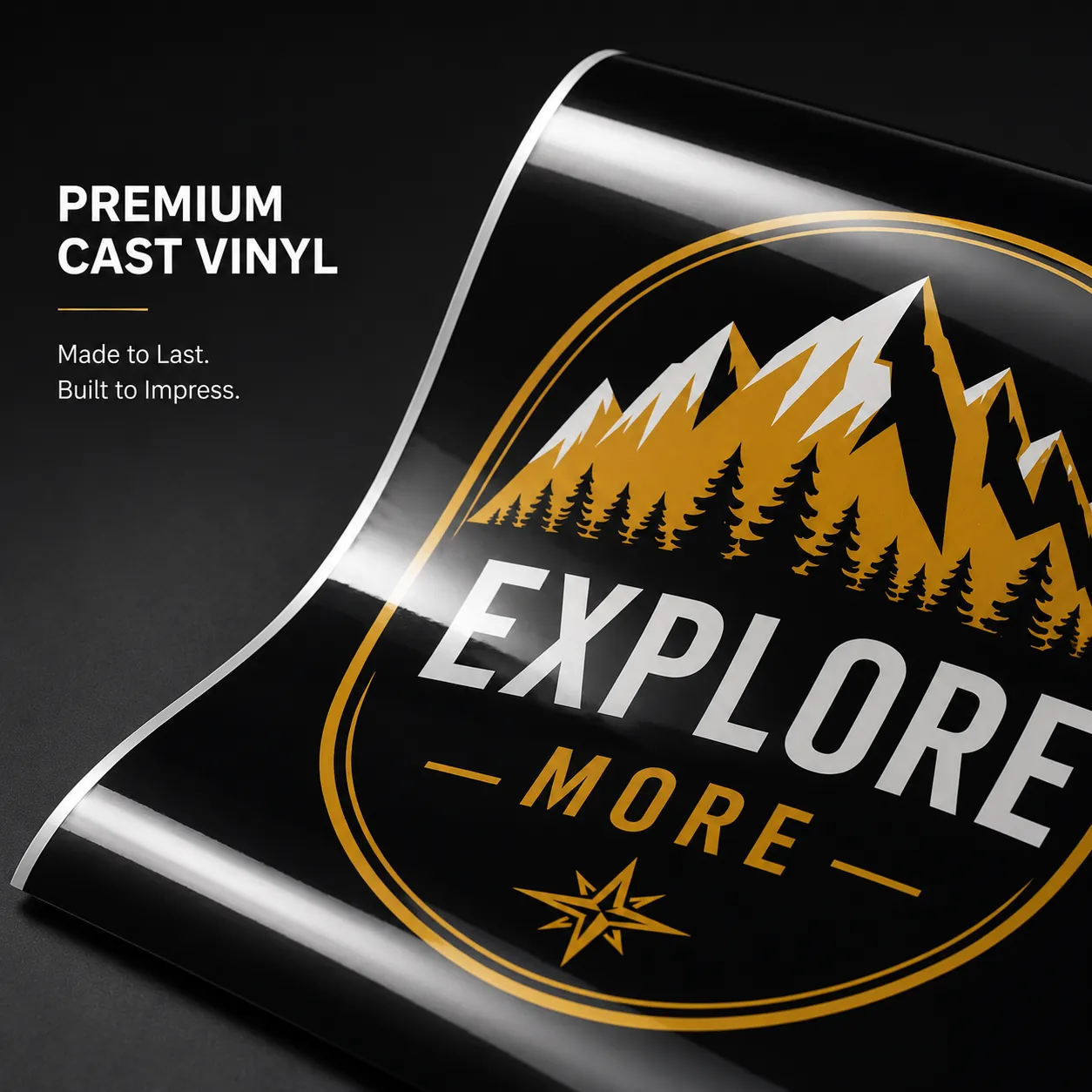 premium vinyl material