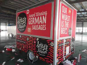 Beyond the Burger Trailer Wrap：
