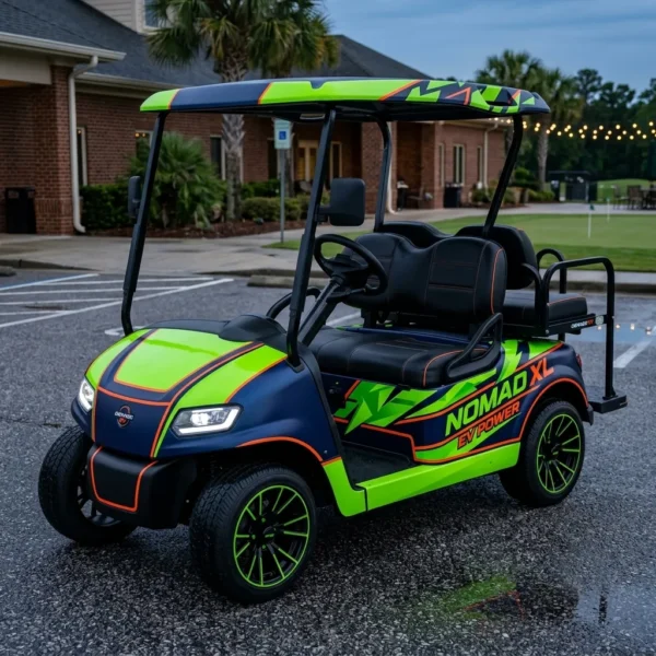 Golf Cart Vinyl Wraps (6) Golf Cart Wraps