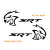 High-Quality SRT Hellcat Body Decals for Dodge Charger & Challenger (Pair)