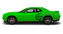 High-Quality SRT Hellcat Body Decals for Dodge Charger & Challenger (Pair)