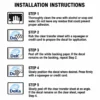 How to install a Pink Panther transfer decal step by step Pink Panther Sunglasses Car Decal