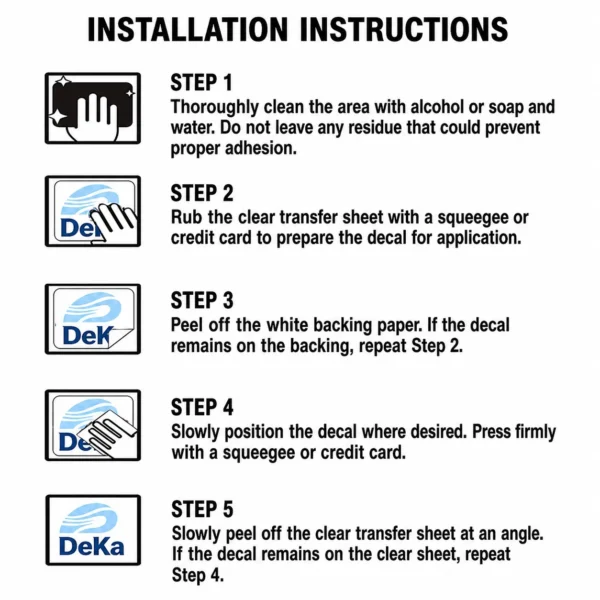 How to install a Pink Panther transfer decal step by step Pink Panther Sunglasses Car Decal