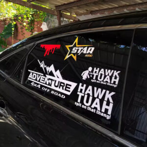 Custom Text Vinyl Transfer Decals-6